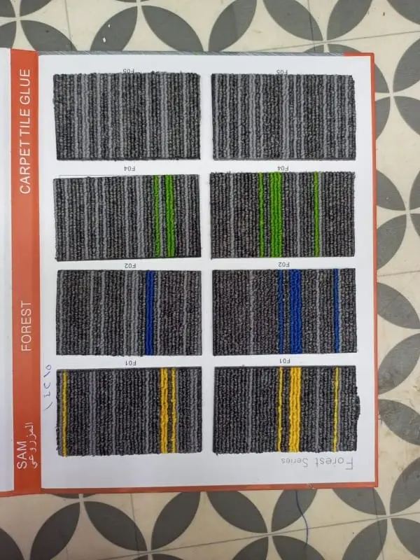موكيت مربعات شرائح 50×50 مركب في مكتب - صورة 18